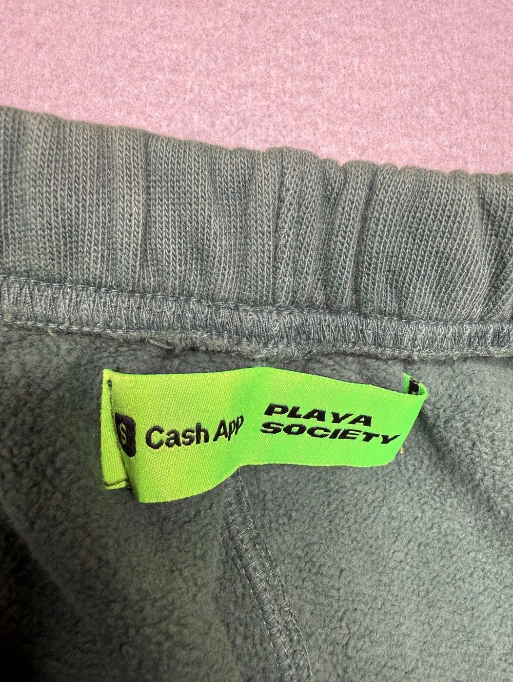 Playa Society Sweatpants Men Regular M Green Casual - Picture 4 of 11